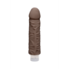 Shakin&#039; D - Vibrerende Realistische ULTRASKYN Dildo - 7 / 18 cm - Chocolade