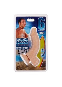 Working Man - Your Surfer Dildo - 6.5&quot; / 16,5 cm