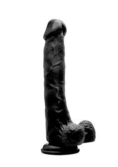 Realistic Cock with Scrotum - 10&quot; / 25 cm