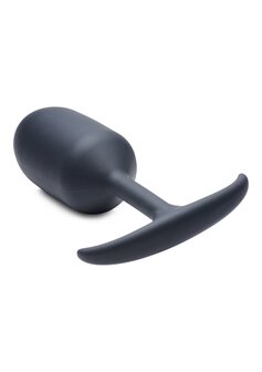 Premium Silicone Weighted Anal Plug - Extra Large