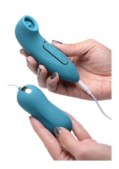 Entwined - Thumping Egg and Licking Clitoral Stimulator