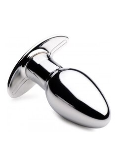 Chrome Blast - Rechargeable Butt Plug - Small