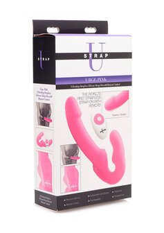 Strapless Strap-On with Remote Control