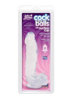 Cock and Balls with Suction Cup