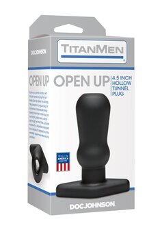 Open Up - Tunnel Butt Plug - 2 Pieces