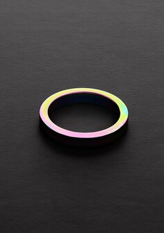 Rainbow Flat C-Ring - 0.3 x 1.8&quot; / 8 x 45 mm
