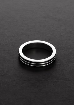 Ribbed C-Ring - 0.4 x 1.8&quot; / 10 x 45 mm