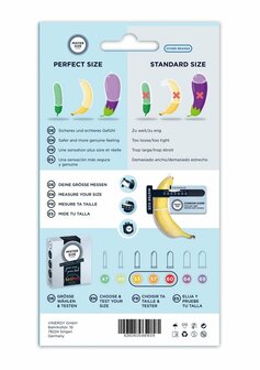 Size Kit Medium - Sizer Tool and 3 Condoms
