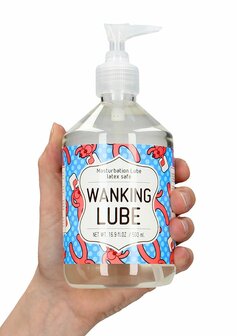 WANKING LUBE - Masturbation Lubricant - 17 fl oz / 500 ml