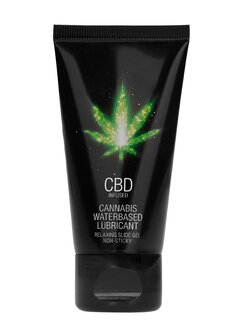CBD Cannabis Waterbased Lubricant - 2 fl oz / 50 ml