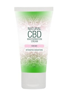 Natural CBD - Masturbation Cream for Her - 2 fl oz / 50 ml
