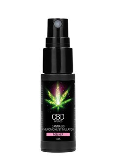 CBD Cannabis Pheromone Stimulator For Her - 0.5 fl oz / 15 ml