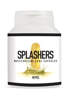 Splashers - Lubricant Capsule - 40 Pieces