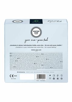 Pure Feel - Condoms 47 mm - 36 Pack