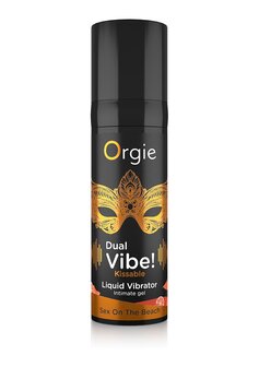 Dual Vibe! Kissable Liquid Vibrator - Sex On The Beach - 0.5 fl oz / 15 ml