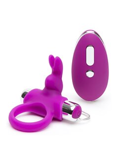 Remote Control Cock Ring - Purple