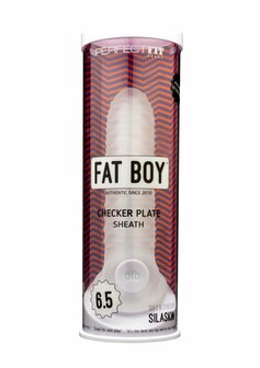 Fat Boy Checker Box Sheath - Dildo - 6&quot; / 16,5 cm
