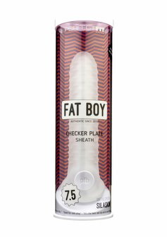 Fat Boy Checker Box Sheath - Dildo - 7&quot; / 19 cm