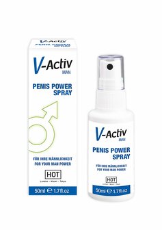 V-Activ - Penis Power Spray for Men - 2 fl oz / 50 ml
