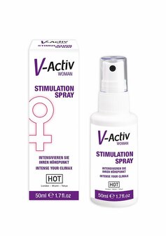 V-Activ - Stimulation Spray for Women - 2 fl oz / 50 ml