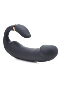 Pleasure - Silicone Vibrator with Clitoris Stimulator