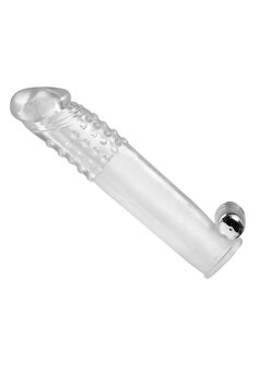 Clear Sensations - Vibrating Penis Sleeve with Bullet