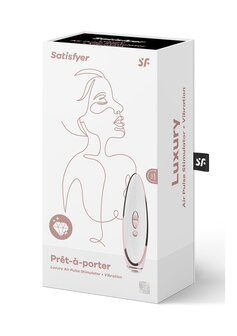 Pr&ecirc;t-&aacute;-Porter - Luxury Air Pulse Stimulator + Vibration