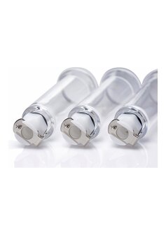 Clit and Nipple Cylinders 3-piece set