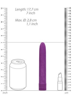 Biodegradable Vibrator - 7&quot; / 18 cm