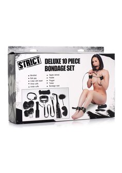 Deluxe 10-Piece Bondage Set