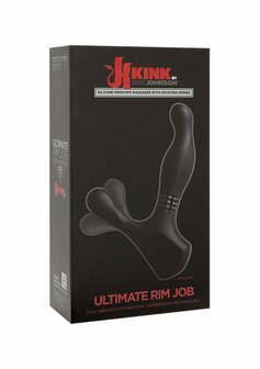 Silicone Prostate Massager with Rotating Edges