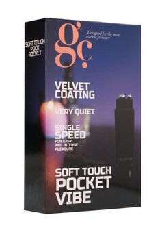 Soft Touch Pocket Vibe - Mini Vibrator