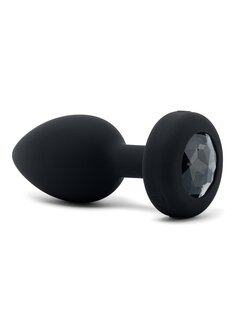 Black Diamond - Vibrating Butt Plug - M/L