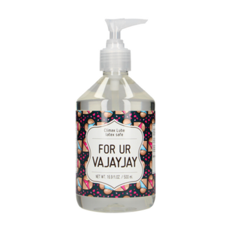 For Ur Vajayjay - Waterbased Lubricant - 17 fl oz / 500 ml