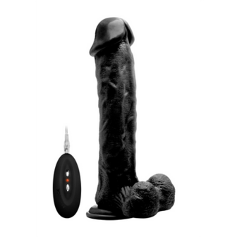 Vibrating Realistic Cock with Scrotum - 11 / 28 cm