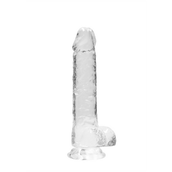 Realistic Dildo with Balls - 8 / 21 cm