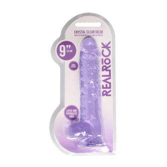 Realistic Dildo with Balls - 9 / 23 cm