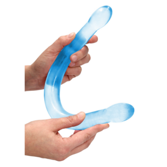 Niet-realistische dubbele dildo - 17 / 42 cm