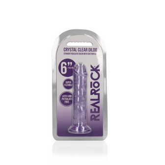 Straight Realistic Dildo with Suction Cup - 6&#039;&#039; / 14,5