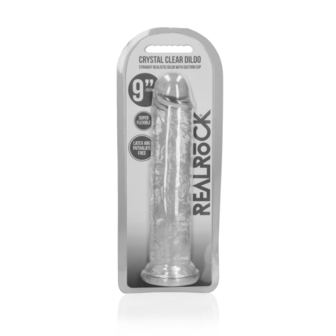 Straight Realistic Dildo with Suction Cup - 9&#039;&#039; / 23