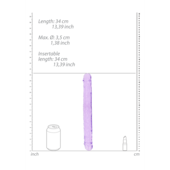 Realistic Double Dong - 13&#039;&#039; / 34 cm