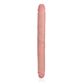 Slim Dubbel Eindige Dildo 14 / 35,6 cm - Vleeskleurig