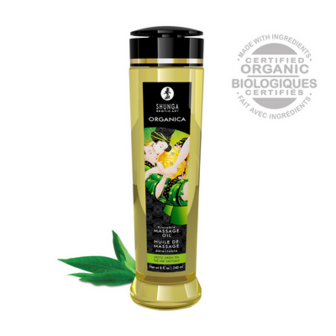 Organica Massage Oil - Green tea - 8 fl oz / 240 ml