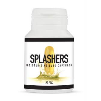 Splashers - Lubricant Capsule - 20 Pieces