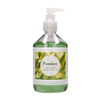 Passion - Massage Oil - Apple Scented - 17 fl oz / 500 ml