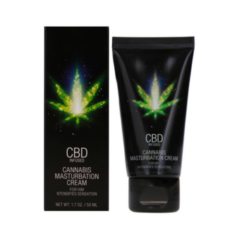 CBD Cannabis Masturbation Cream for Him - 2 fl oz / 50 ml