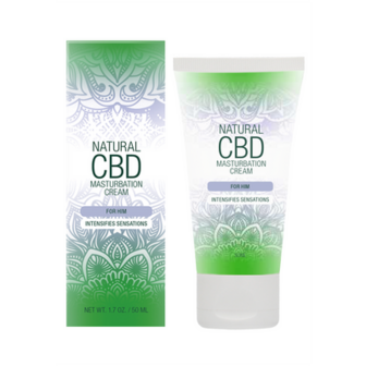 Natural CBD - Masturbation Cream for Him - 2 fl oz / 50 ml