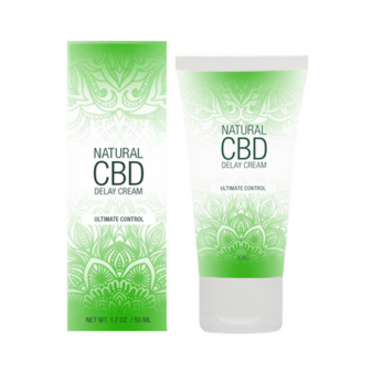 Natural CBD - Delay Cream - 2 fl oz / 50 ml