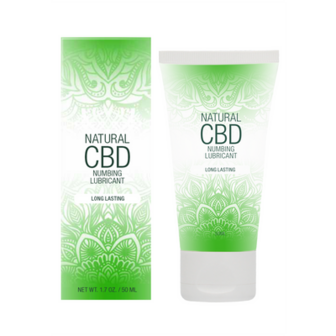 Natural CBD - Numbing Lubricant - 2 fl oz / 50 ml