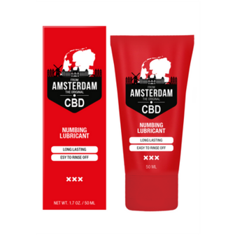 Original CBD from Amsterdam - Numbing Lubricant - 2 fl oz / 50 ml